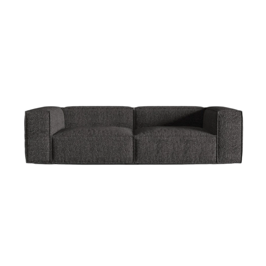 Ruby 2-seater velvet sofa