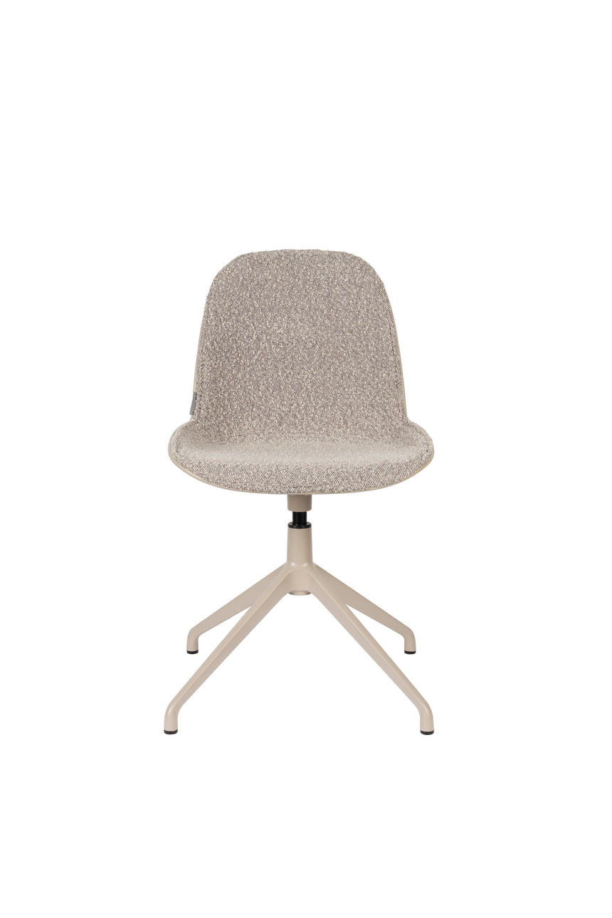 Albert Kuip bouclé swivel chair