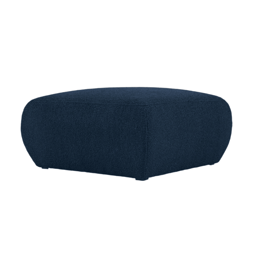 Molino bouclé pouf 75x75