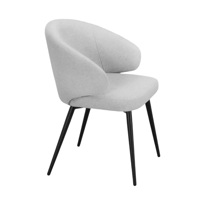 Bromi fabric chair set