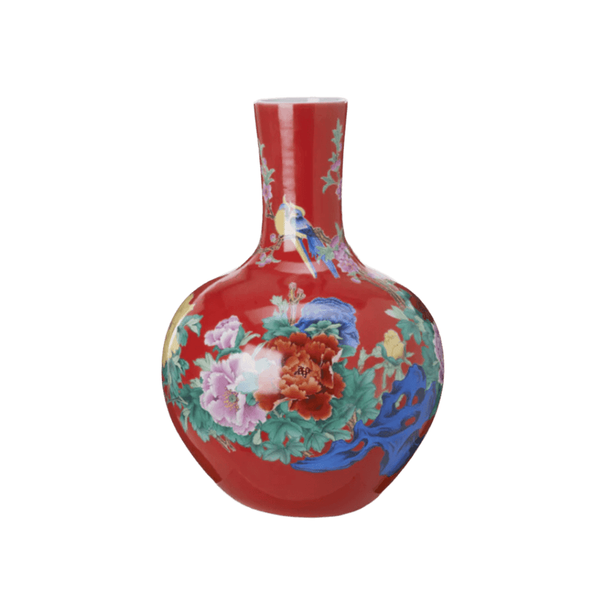 Ball Body porcelain vase