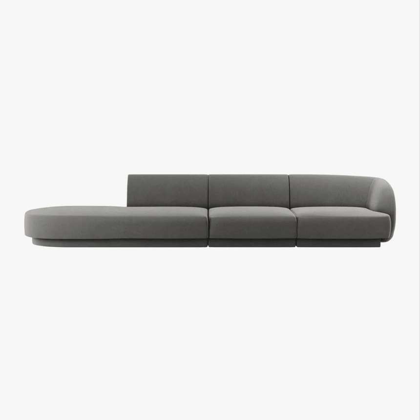 Miley 4-seater left-hand sofa