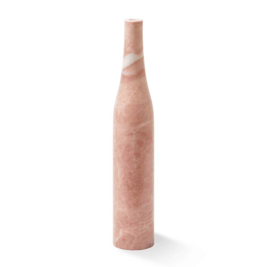 Heritage Bottle marble candle holder