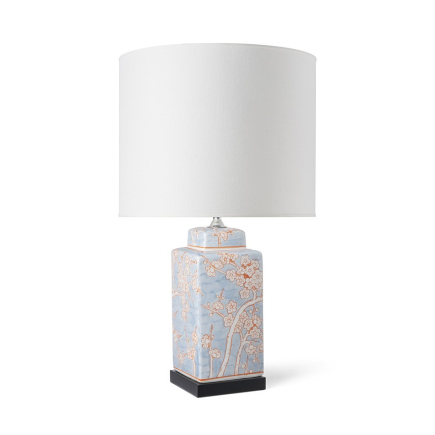 Chino Blossom szövet asztali lámpa