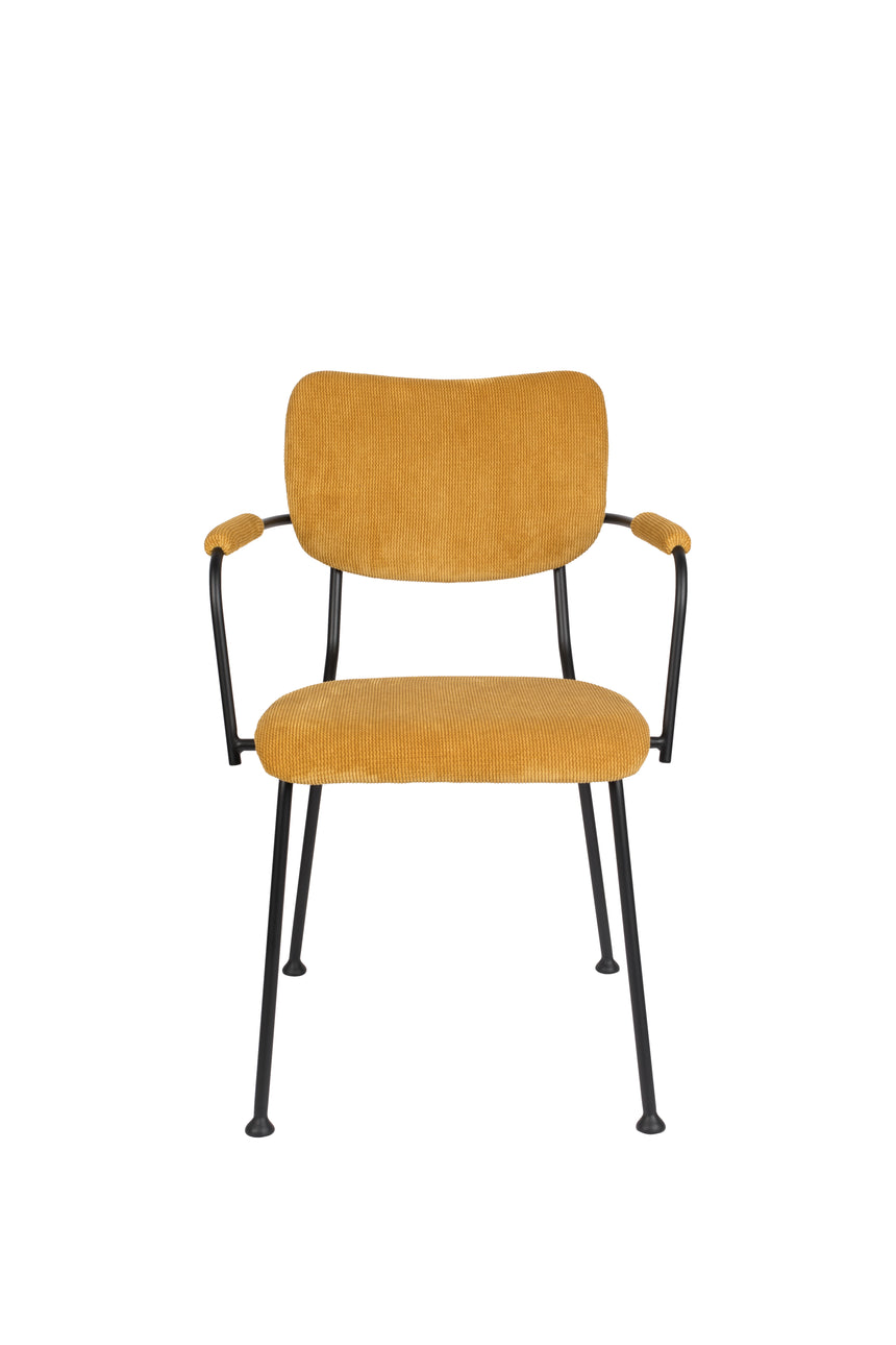 Benson kordbársony karfás szék