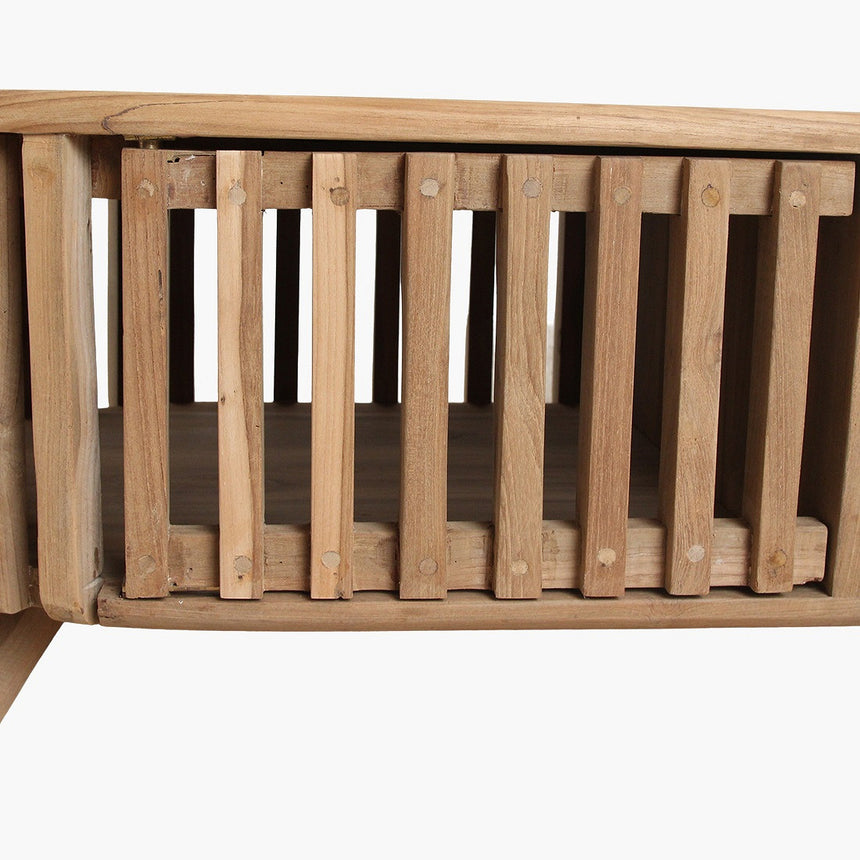 Louvre fa dohányzóasztal