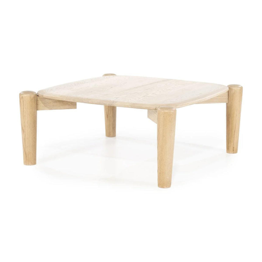 Selbu wooden coffee table 80x80