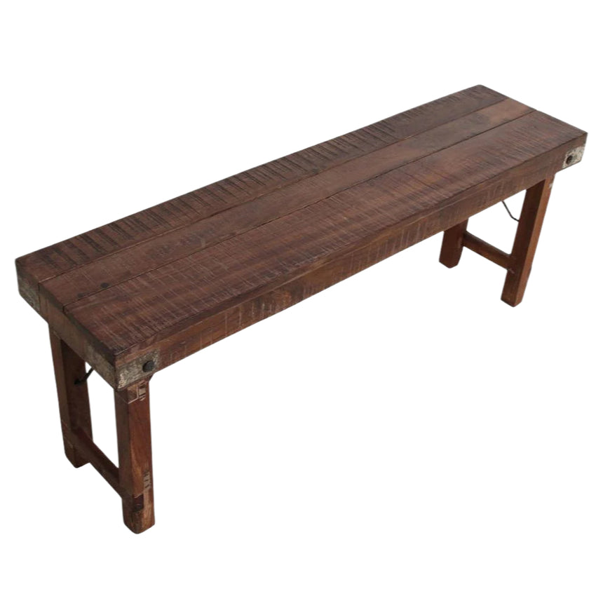 Bench wooden folding bench