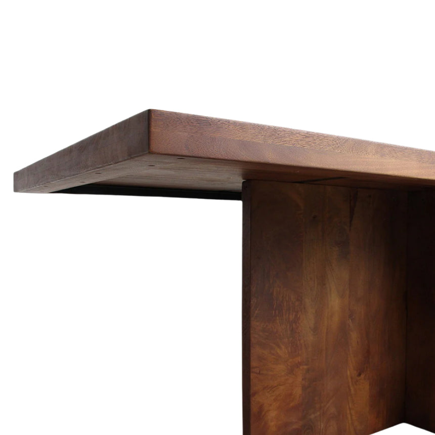 Bullnose Greek Wood Dining Table