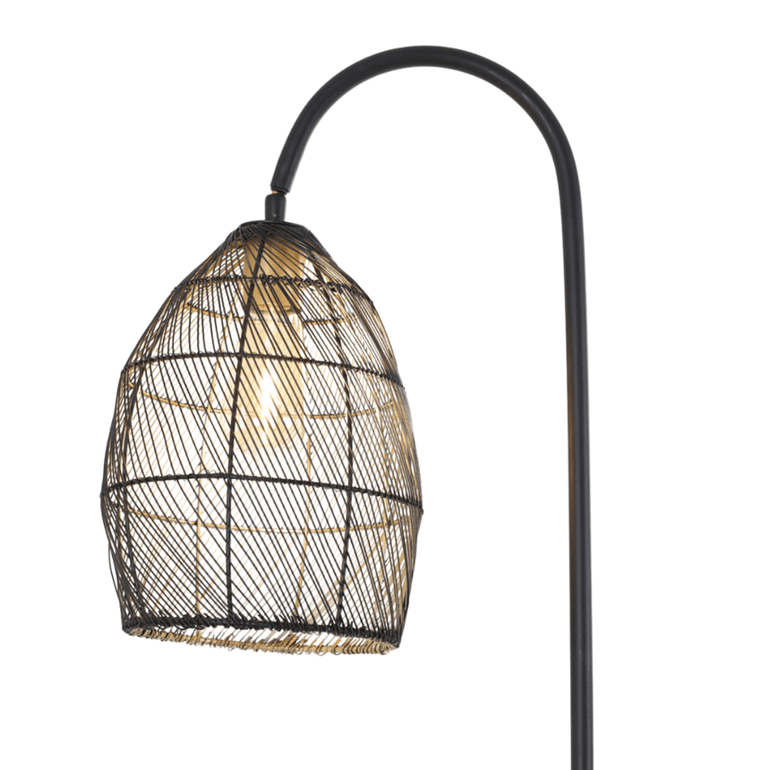 Meya metal floor lamp