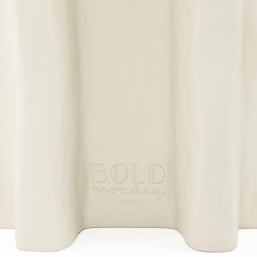 Born To Be Alive Oval műgyanta lerakóasztal