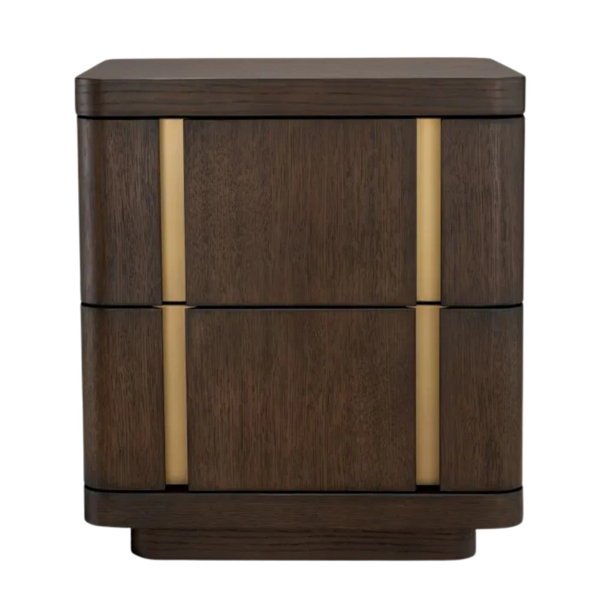 Modesto wooden bedside table