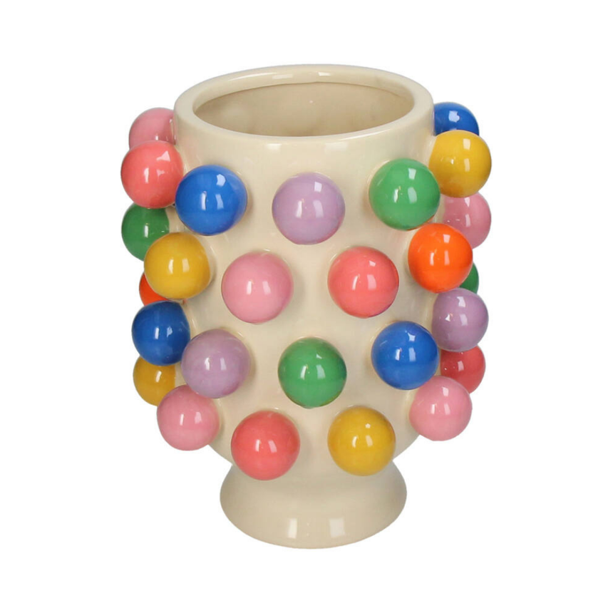 Balls agyag virágtartó