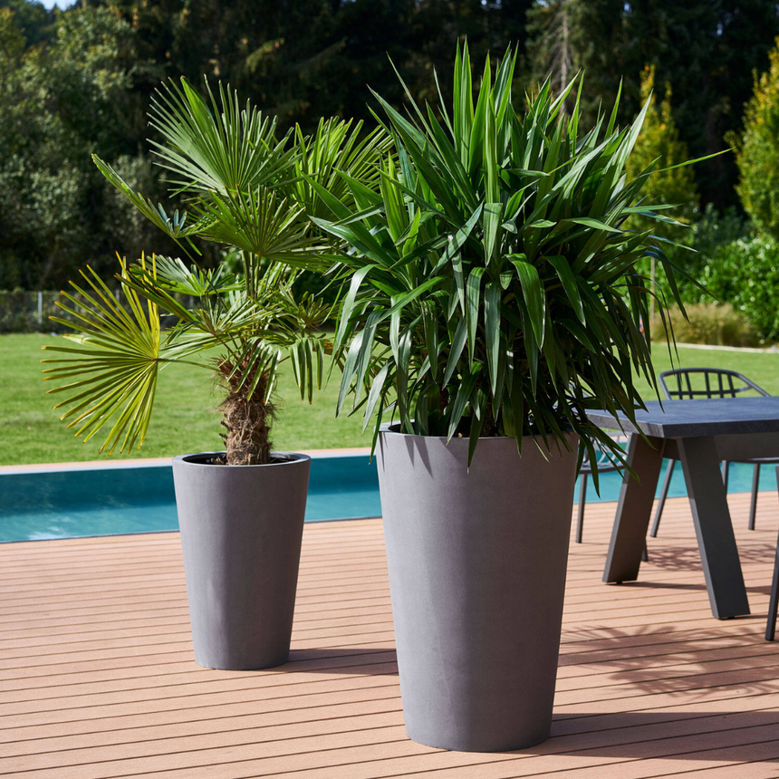 Belle stone flower pot Ø47