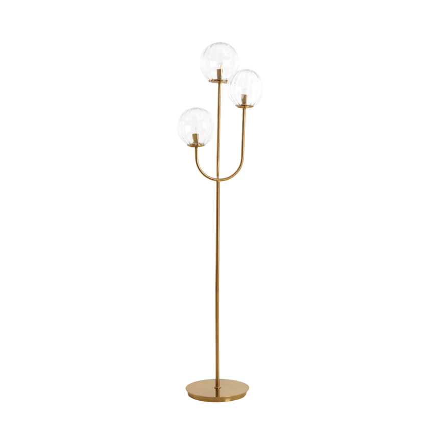 Magdala metal floor lamp 3 bulbs