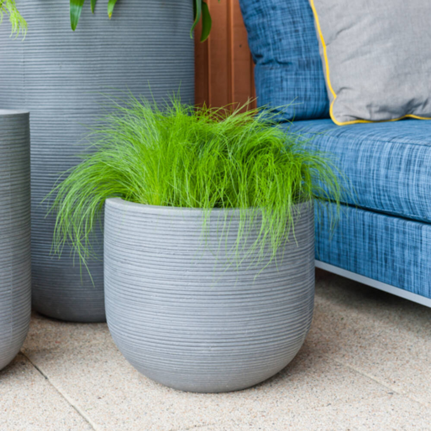 Cody stone flower pot Ø42