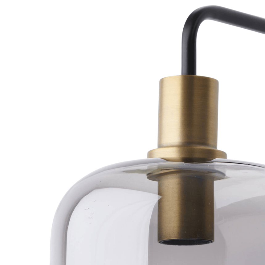 Lekar glass wall lamp