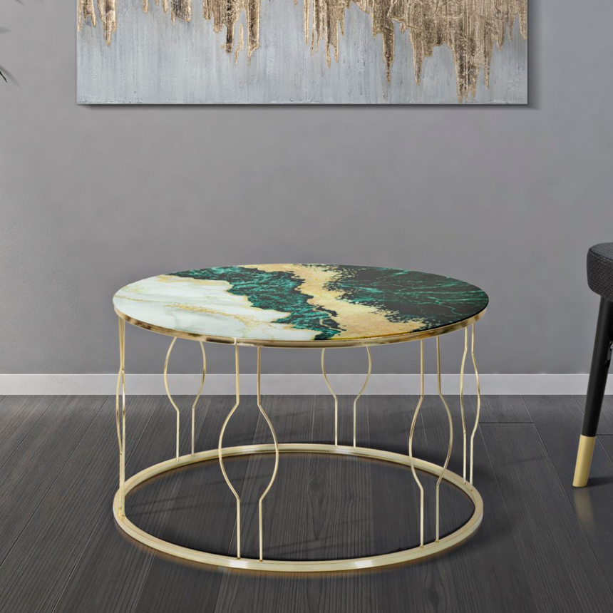 Monkey resin table lamp 34cm