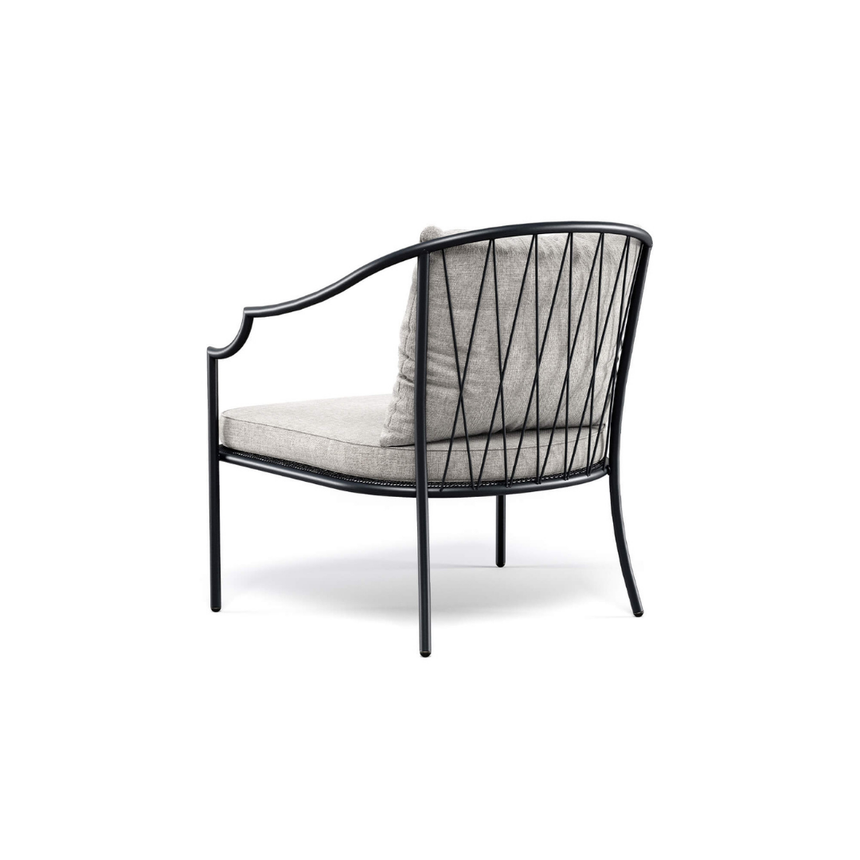 Como szövet kerti fotel