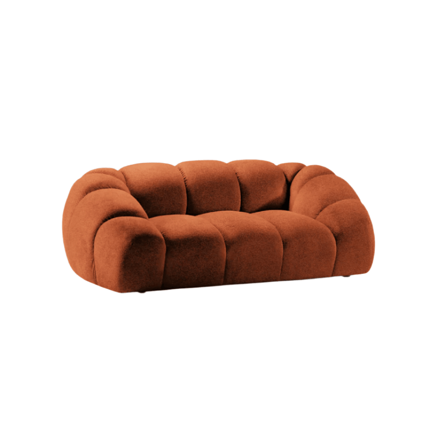 Diana 2-seater velvet sofa