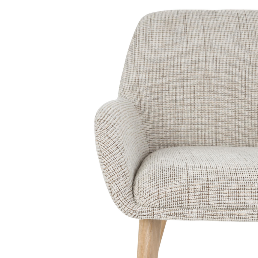 Loua karfás szövet szék