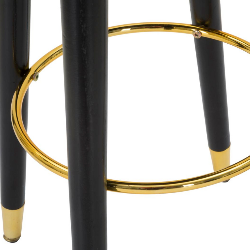 Paris bársony bárszék arany