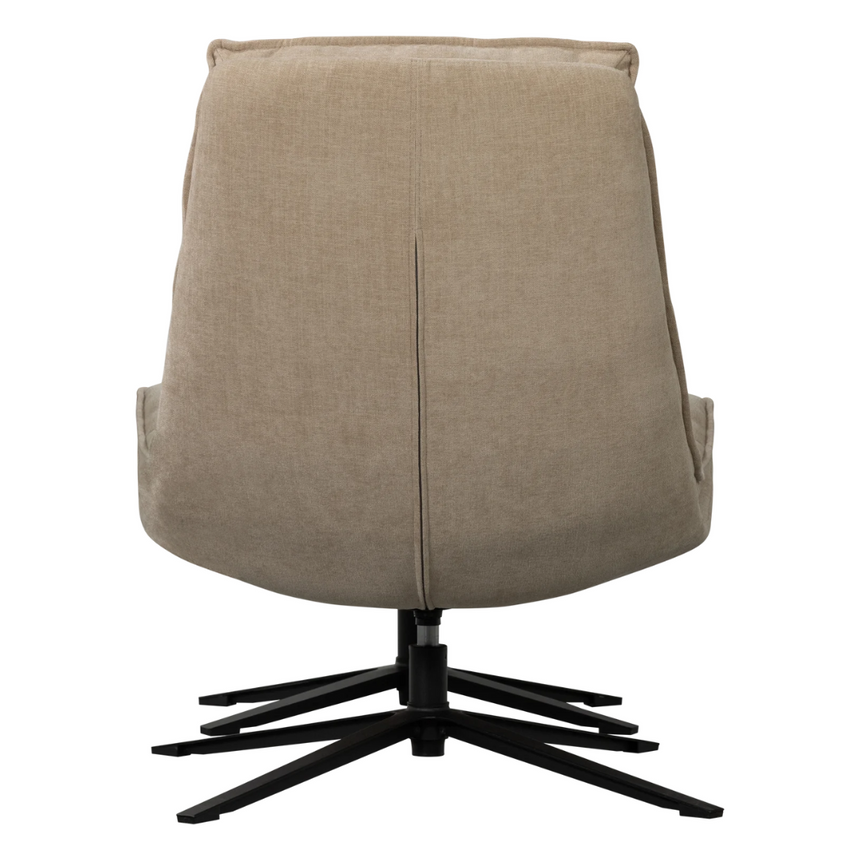 Kube szövet forgó fotel lábtartóval