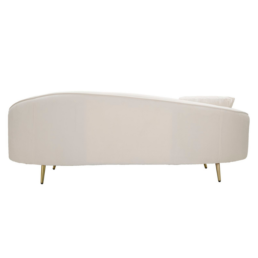 Oslo 3-seater velvet sofa