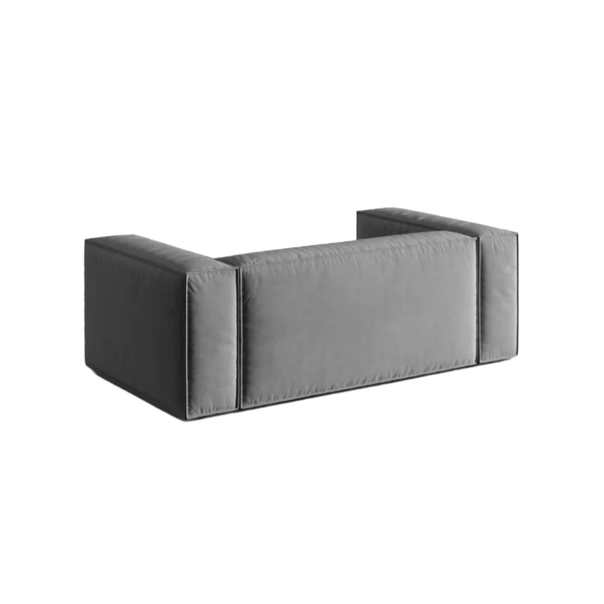 Ruby 2-seater velvet sofa