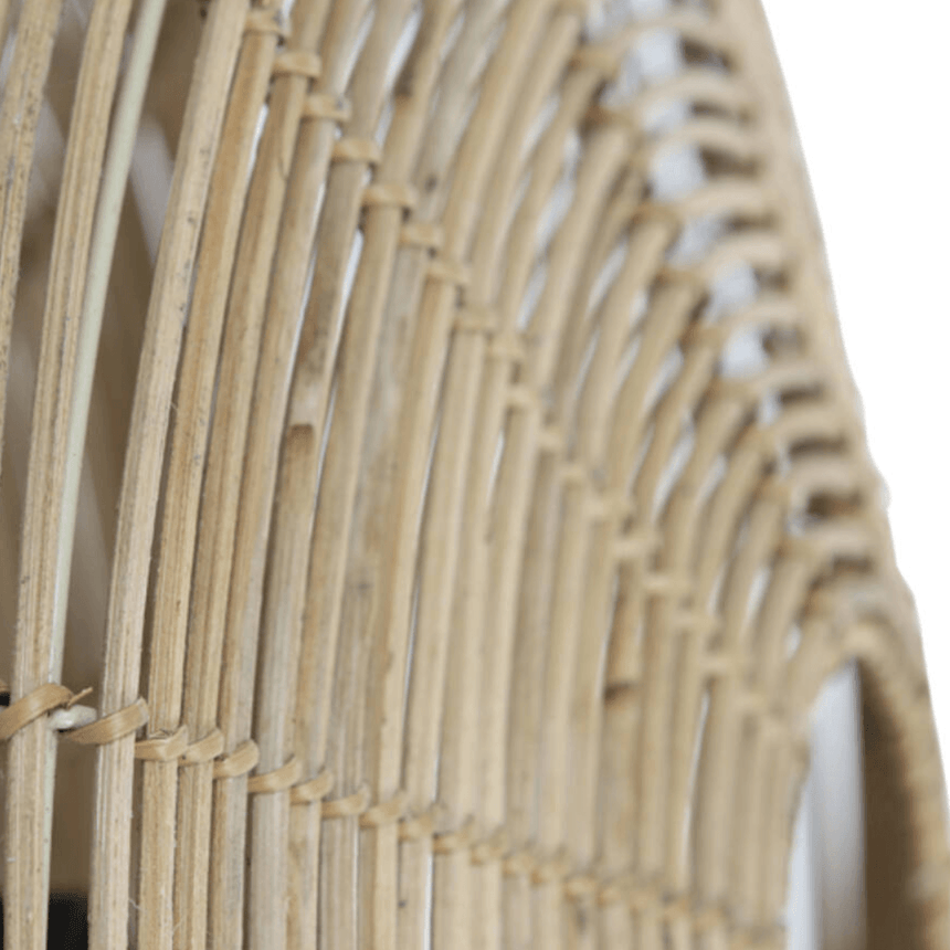 Mataka rattan wall lamp