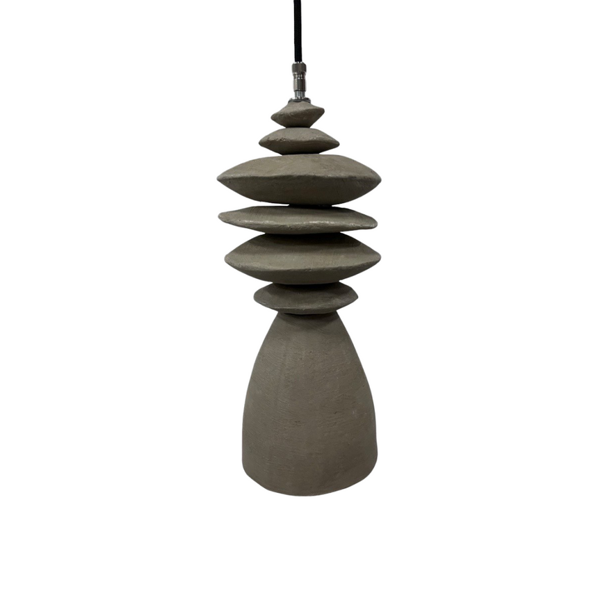Stones agyag függőlámpa
