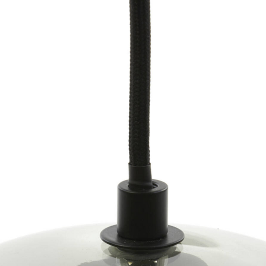 Subar üveg függőlámpa 4 izzó