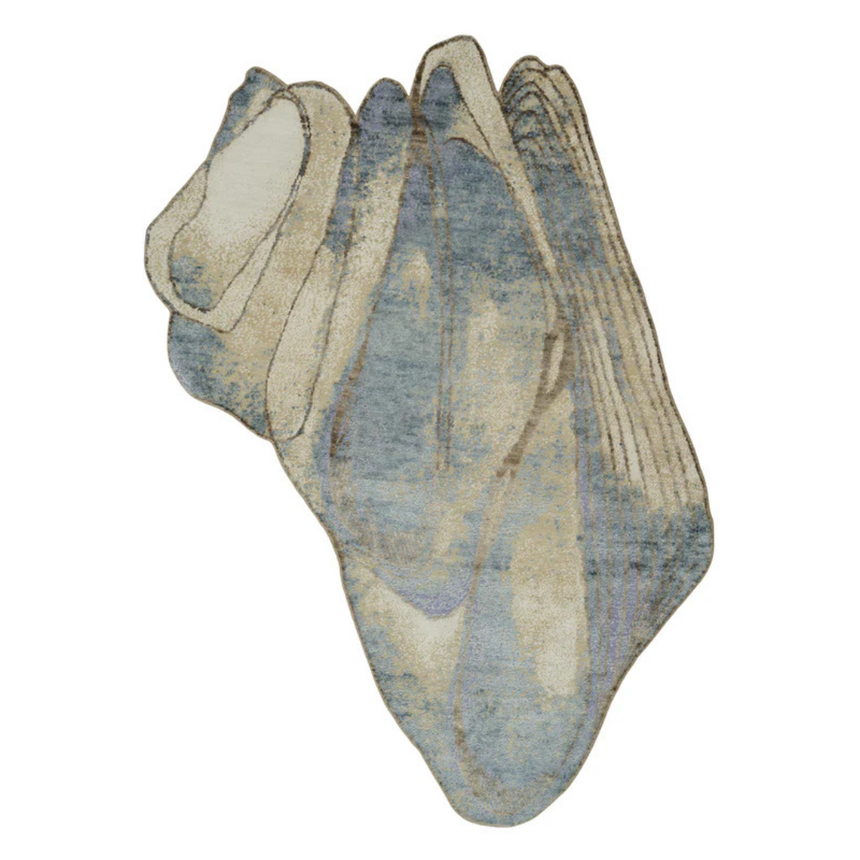 Muted Frontier wool rug