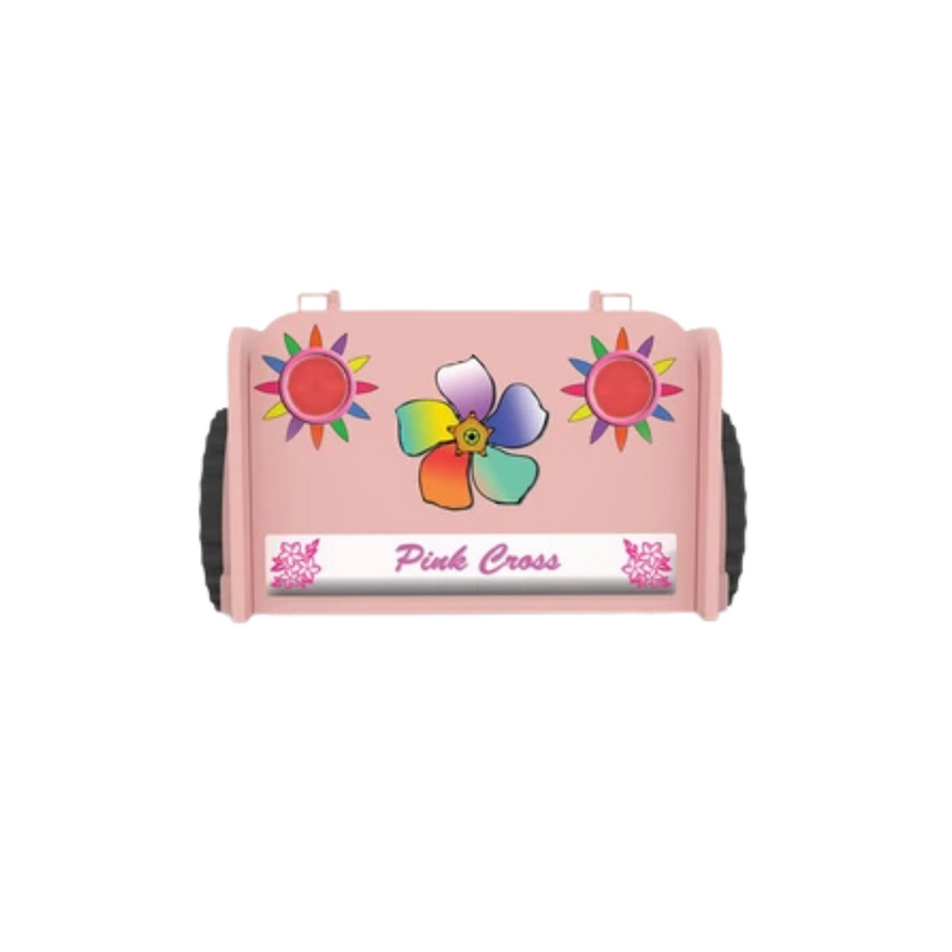 Jeep Pink wooden children's bed