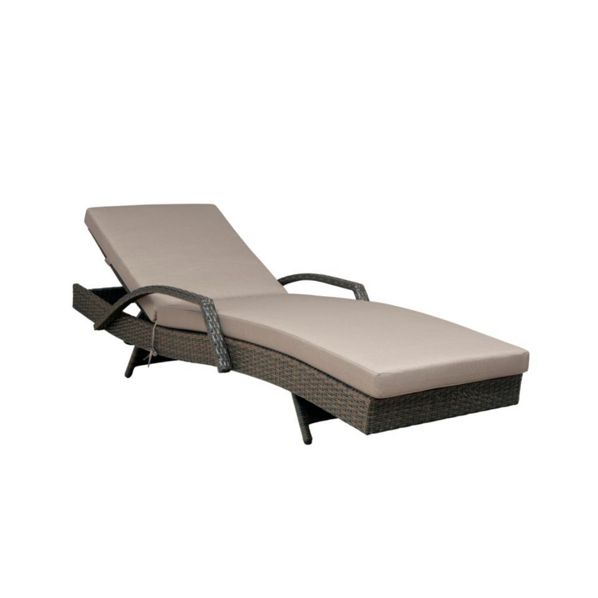 Redondo fabric sun lounger