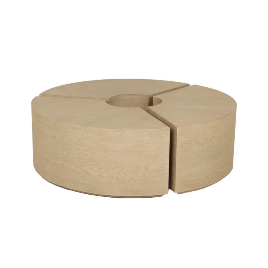 Noa wooden bedside table