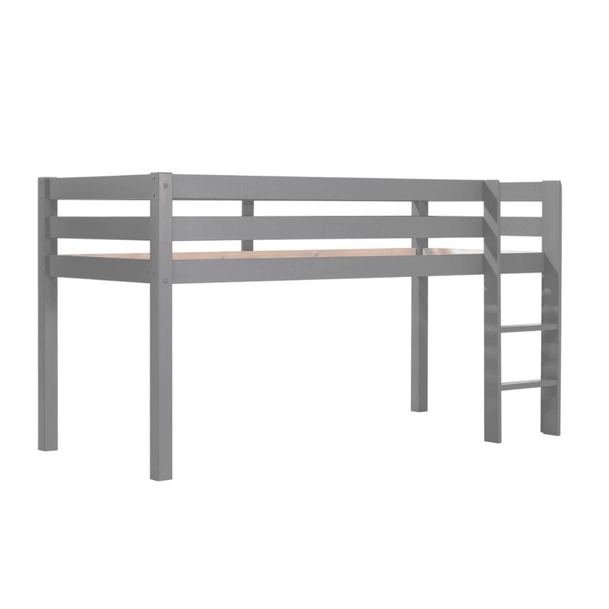 Pino wooden raised children's bed, 90x200