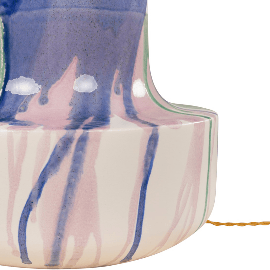 True agyag asztali lámpatalp