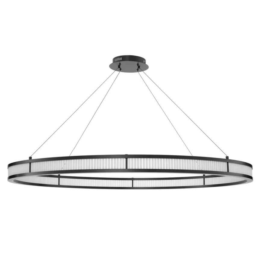 Damien glass chandelier