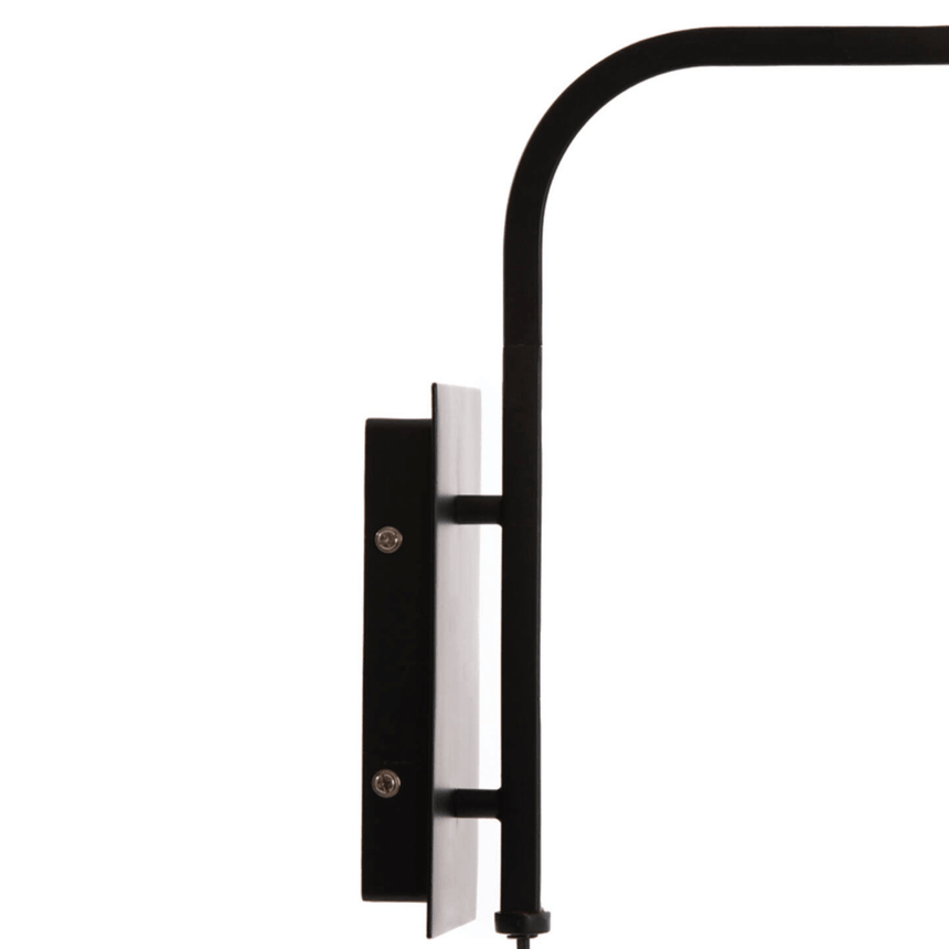 Lyra metal wall lamp