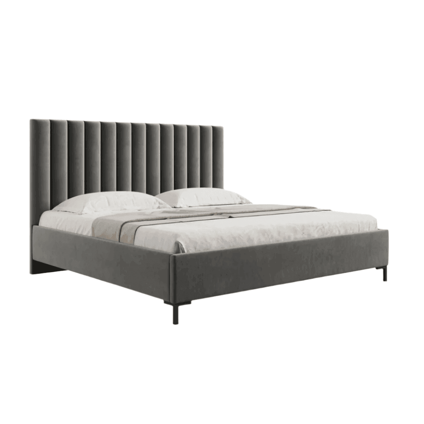 Allison velvet bed frame 160x200