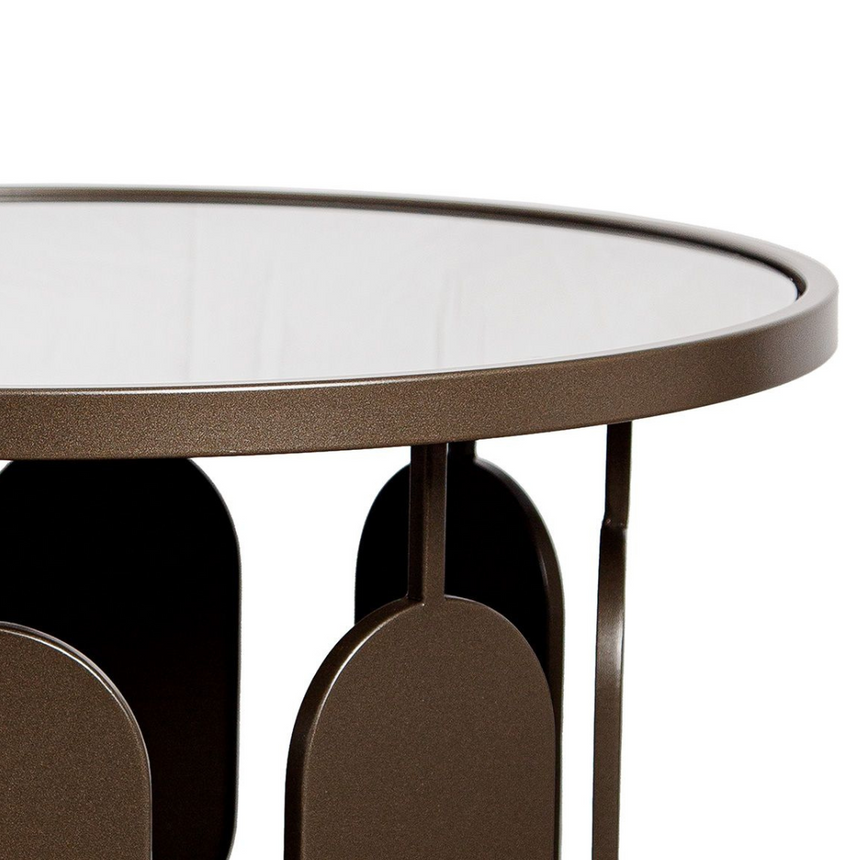 Glamour Chic metal coffee table