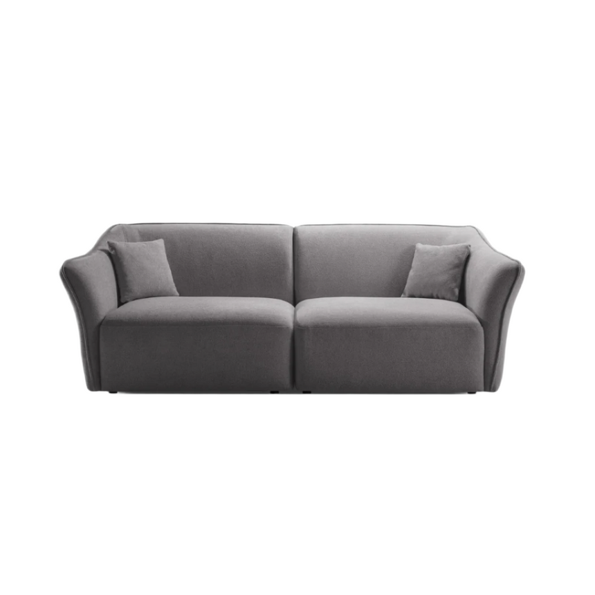 Ruby 2-seater velvet sofa