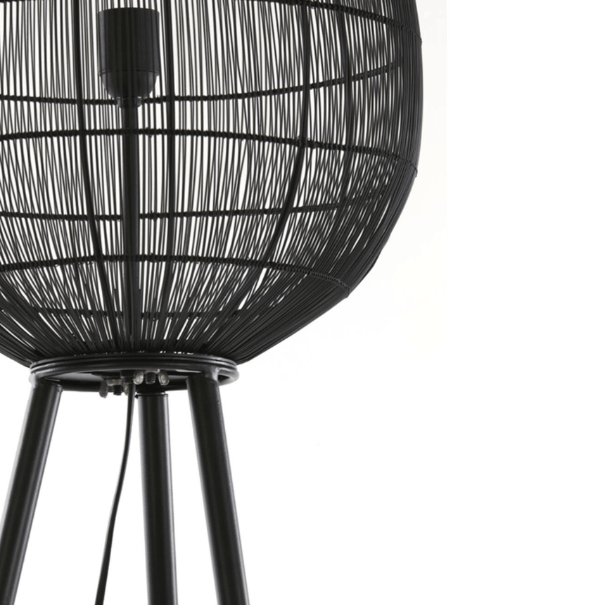 Yumi metal floor lamp