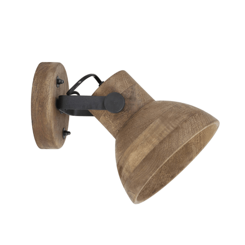 Ilanio wooden wall lamp