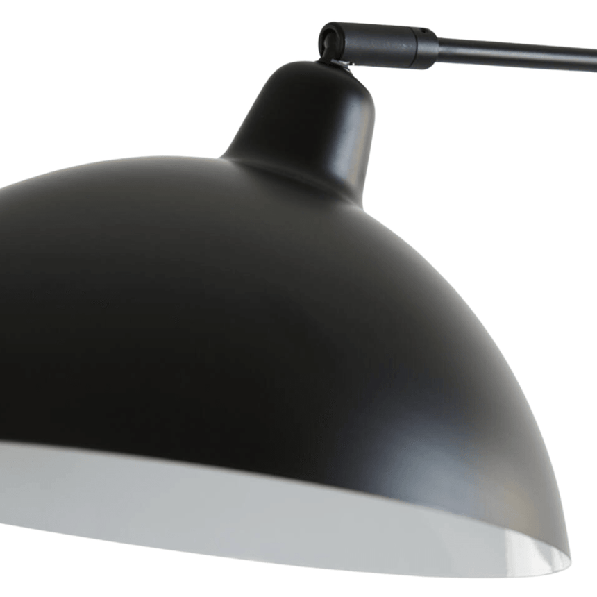 Orion metal floor lamp 2 bulbs