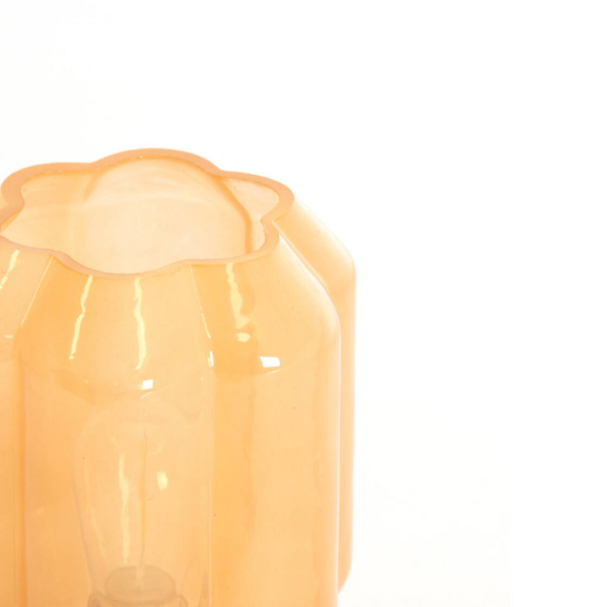 Yvias üveg asztali lámpa Ø13