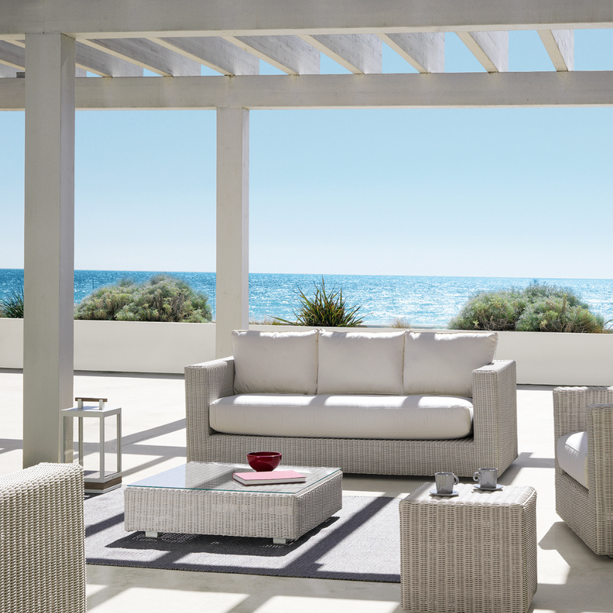 Infinity garden pouf