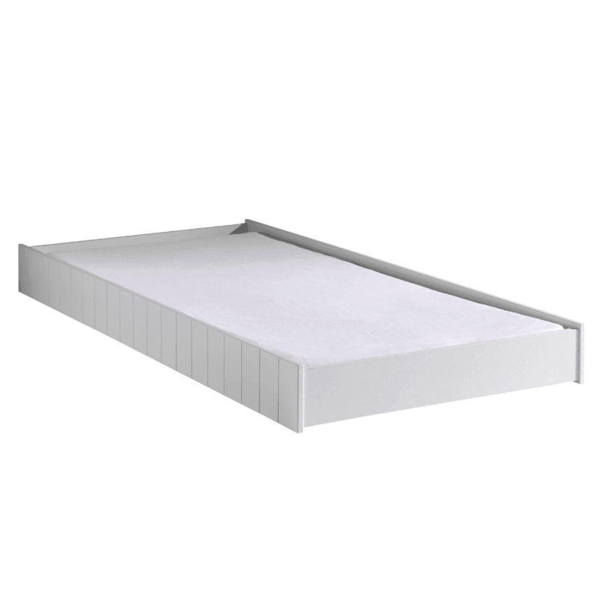 Robin wooden children's bed 90x200 with bed linen holder