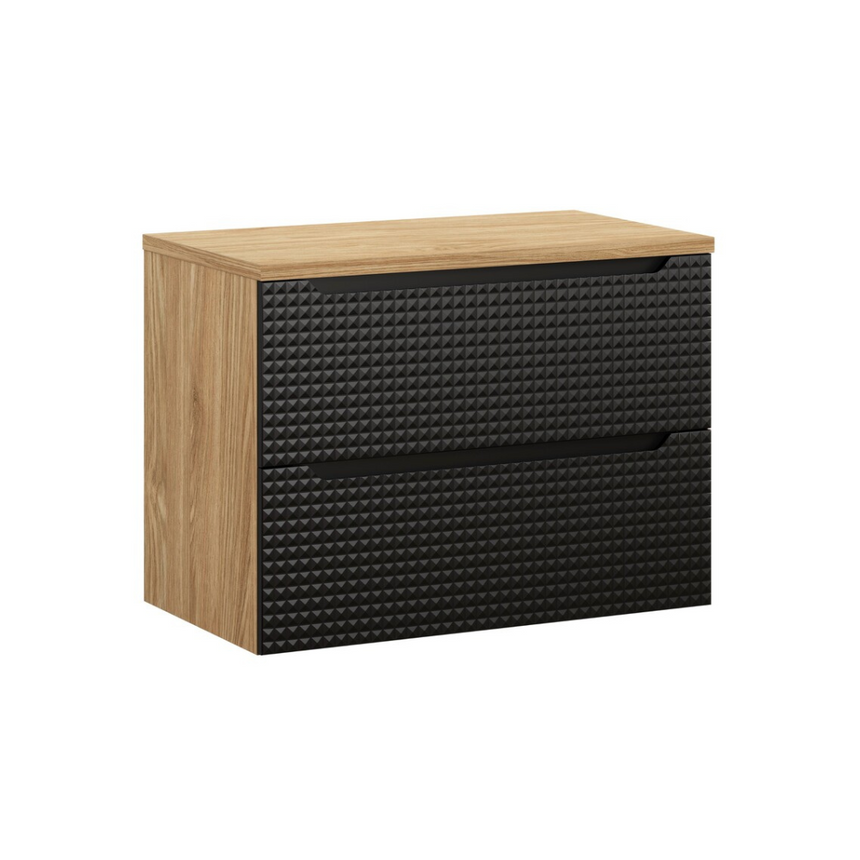 Baggy woven chenille pouf